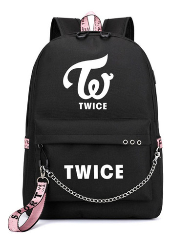 Mochila De Viaje Para Portátil Kpop Twice Idol