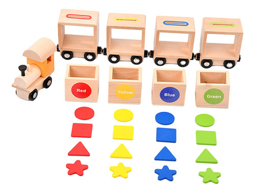 Set Magnético Train Toys, Juguete De Motricidad Fina Para Ni