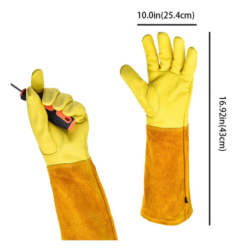 Guantes De Poda Para Hombre Y Mujer Largos A Prueba De Espin