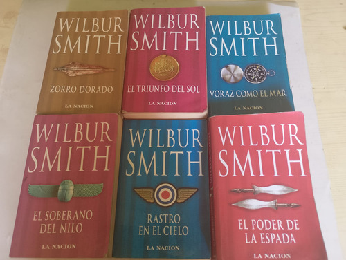 Libros De Wilbur Smith,emece ,booket,la Nacion. (Usado)
