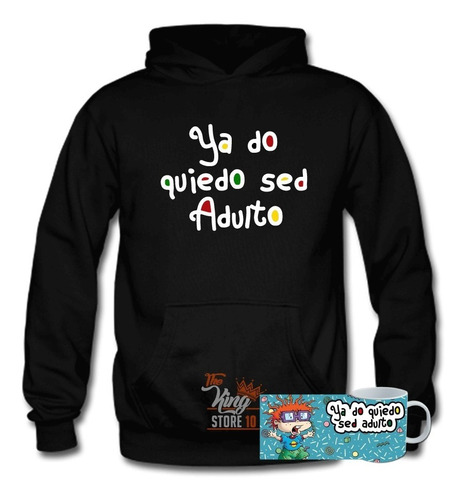 Poleron + Taza, Rugrats, Aventuras En Pañales, Ya Do Quiedo Sed Adulto, Serie Animada, Xxxl / Kingstore10