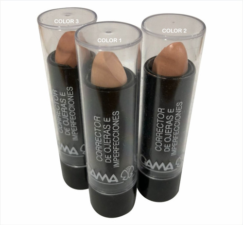 Imagen 2 de 5 de Corrector De Ojeras E Imperfecciones Labial Gama X2g
