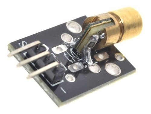 Imagen 6 de 6 de Puntero Laser Módulo Ky-008 3pin 650nm Rojo Arduino