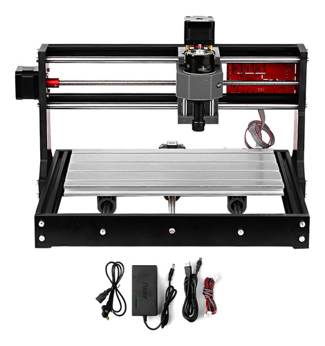 Mini Máquina Cnc 30*18 Pro Grbl Control Diy Cnc De 3 Ejes Pc