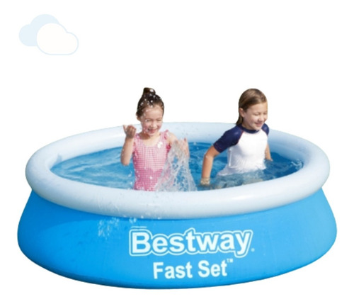 Pileta Inflable Bestway Redonda Infantil 1,83 X 0,51 940 Lts