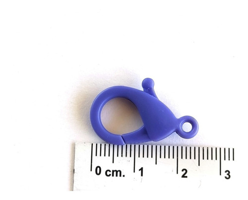Broche Perico De Plástico De Colores 20 Piezas 25mm