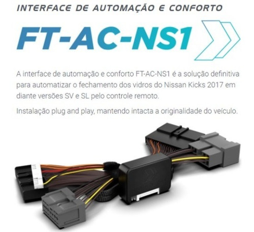 Imagem 3 de 5 de Módulo Subida Vidro Kicks Pcd Antiesmagamento Plug And Play