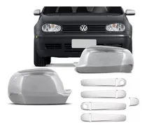 Comprar Kit Apliques Cromados Manijas + Espejos Vw Bora Golf Mk4 