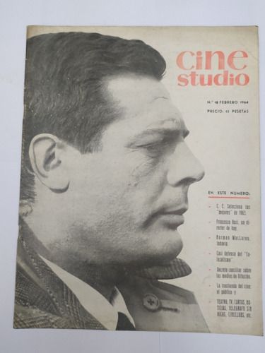 Revista Cine Studio N° 18 Febrero 1964 