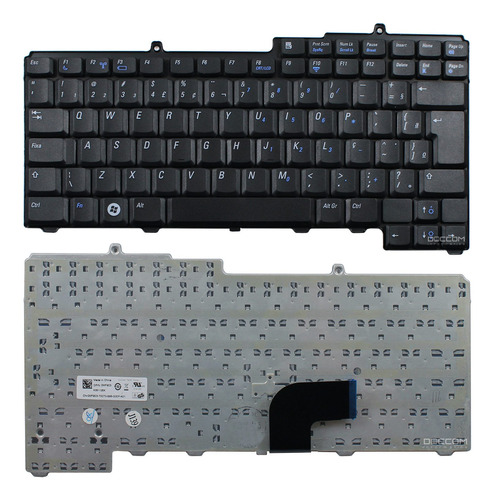 Teclado P/ Latitude D520 D530 Nsk-d5k1b Nsk-d5k01 Br Com  Ç