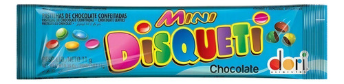Chocolate Confeito Mini Disqueti 11g C/ 36un - Dori