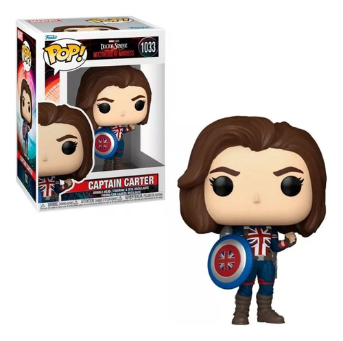Figura De Acción Funko Capitana Carter Multiverse Of Madness