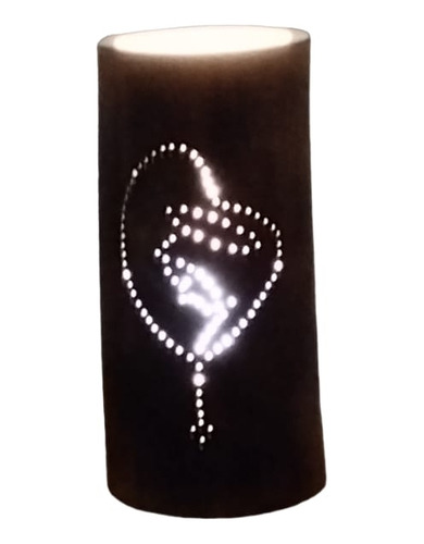 Luminária Abajur De Nossa Senhora - Bambú Gigante