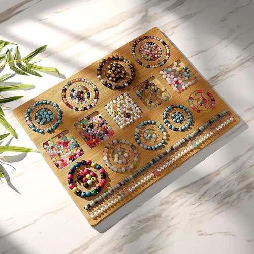 Tablero De Almacenamiento De Cuentas Para Pulsera, Bandeja