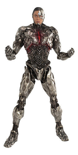 Dc Comics Sv214 - Estatua De Cyborg Artfx+ De La Pelicula De