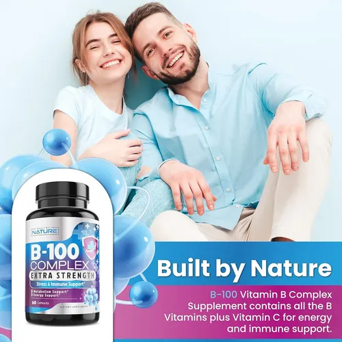 Complejo Vitaminico B 60cap Built By Nature