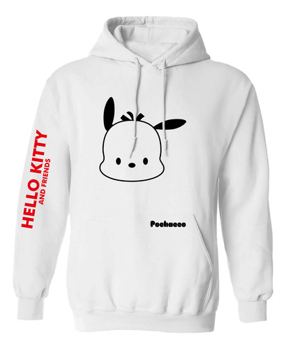 Sudadera Modelo Pochacco: Hello Kitty Y Sus Amigos