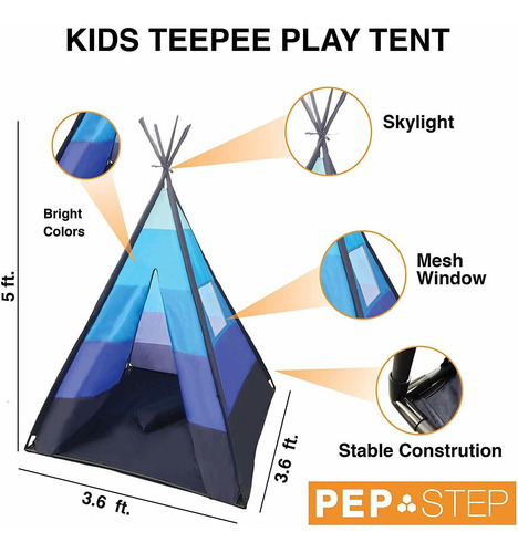 Tipi Carpa Para Los Niños | Tipi Tienda Del Juego Interior Y