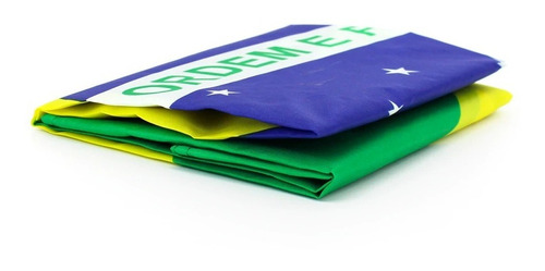Imagem 1 de 6 de Bandeira Do Brasil 150x90cm - Dupla Face Qualidade Superior