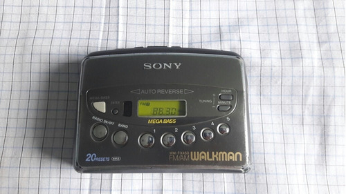 Walkman Cassette Wm-fx473  Personal  Player Am/fm