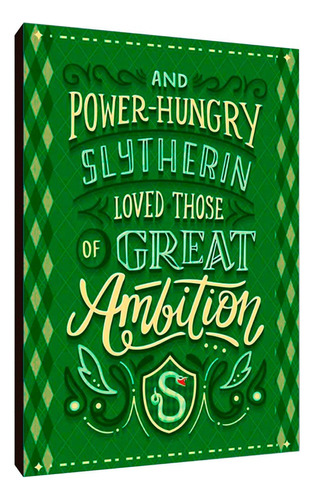 Cuadros Poster Harry Potter Slytherin S 15x20 (dcs (54))