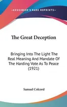 Comprar Libro The Great Deception : Bringing Into The Light The R...