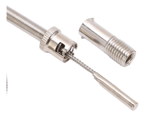 Sonda De Alambre Termopar Tipo K Con Resorte De Compresión B