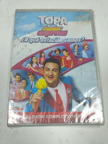 Topa En Disney Juniors... A Que Estación Vamos Dvd