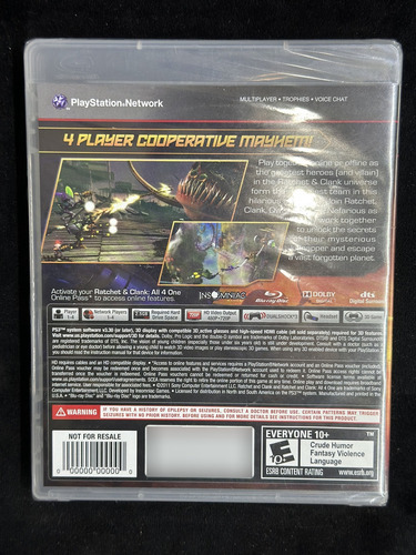 Ratchet Clank All4one Ps3 Nuevo Sellado (Usado)