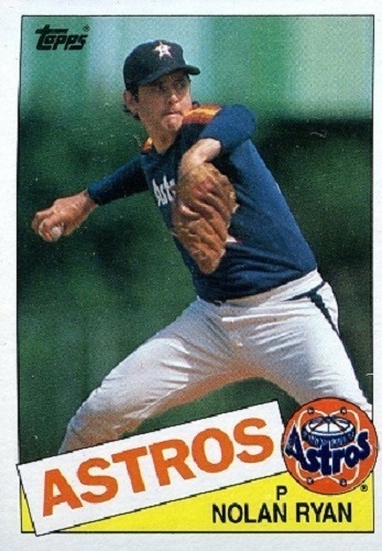 Mlb Nolan Ryan Topps 1985 # 760