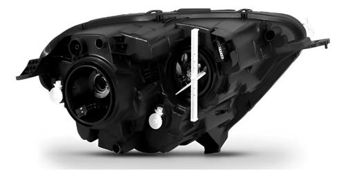 Farol Esquerdo Ecosport 18/21 Projetor Led Xênon Foco Duplo