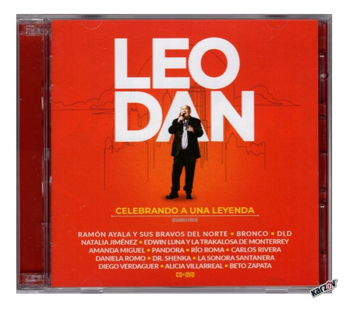Leo Dan - Celebrando A Una Leyenda Parte 2 - Disco Cd + Dvd