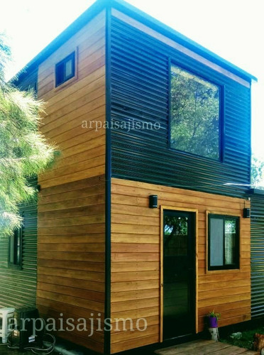Imagen 8 de 8 de Construcción De Cabañas Containers De Madera Chapa Y Vidrio