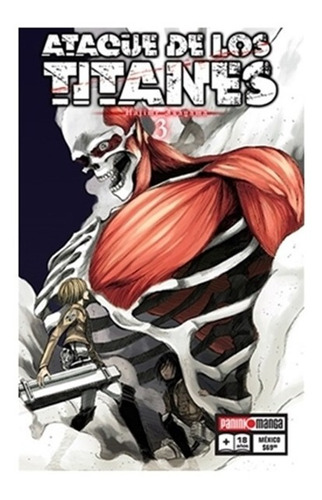 Manga Ataque De Los Titanes 3 Panini 