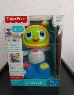 Fisher Price Bi Bot 360° Juguete Didáctico Bebé Baila Canta