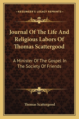 Libro Journal Of The Life And Religious Labors Of Thomas ...