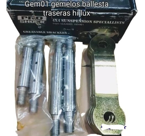 Gemelos  Para Ballesta Toyota Hilux 06 Traseros. 