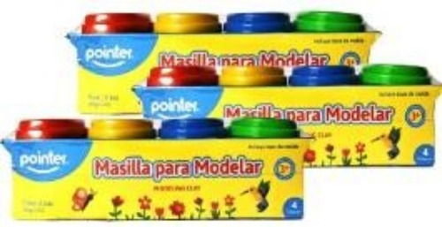 Masilla Para Moldear Plastidedo 60g 4colores Al Mayor Y Deta