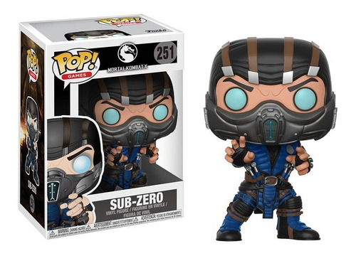 Figura Funko Pop - Mortal Kombat X - Sub Zero (251)