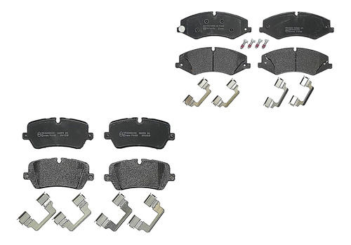 Pack Balatas Del Y Tras Range Rover Sport 14/17 Brembo