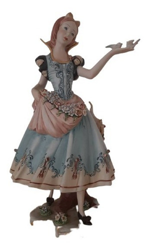 Figura De Porcelana Capodimonte 