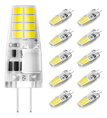 Bombilla Led Taiyaloo G4 De 3 W, 12 V, Ac/dc, Luz Diurna, Bl