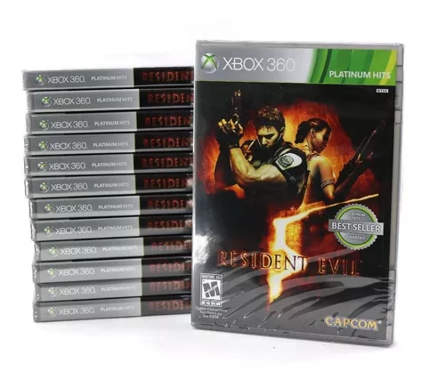 Jogo Xbox 360 Resident Evil 5 Lacrado - Black Games