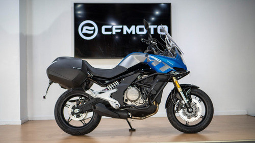 Cf-moto 650 Mt Touring Azul En Stock! Patentada: $11.713.470