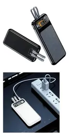 Cargador Portatil Power Bank 10000mah 22.5w Pd 20w Color Negro