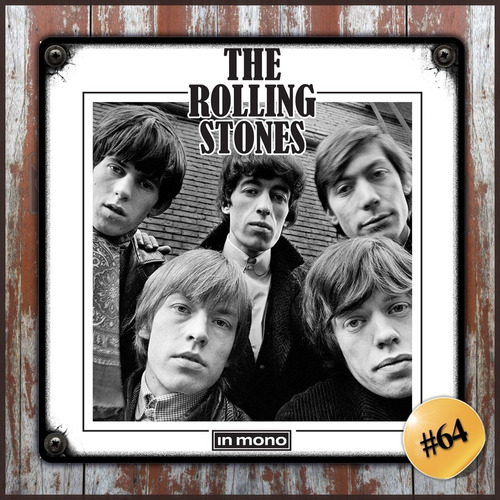 #64 - Cuadro Decorativo Vintage / The Rolling Stones Música