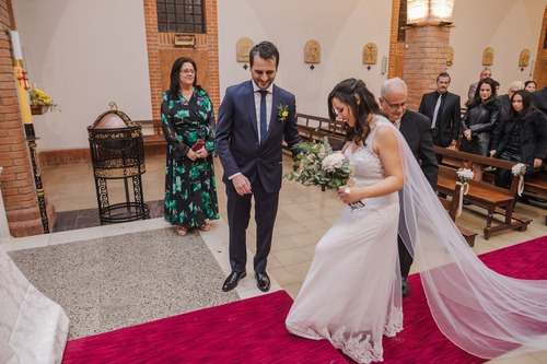 Vestido De Fiesta Diseño Exclusivo Solo Una Puesta Como Nuev