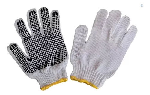 Guantes De Hilo Pigmentado Un Par