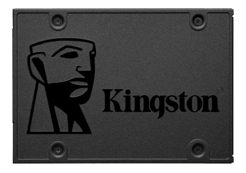 Disco Sólido Interno Ssd Plus Sa400s37/480g - Kingston Cor Preto