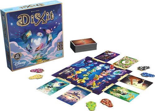 Juego De Mesa Dixit Disney Narracion Familiar Premiado Genio